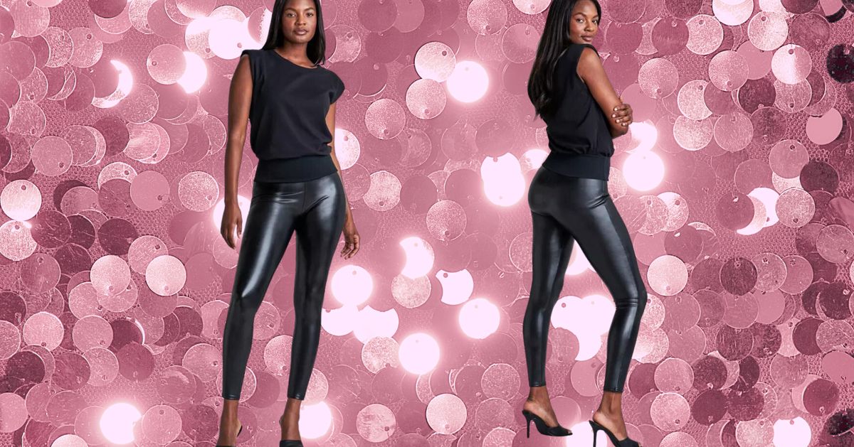 Shoppers Get Tons of Compliments on These Faux Leather Leggings