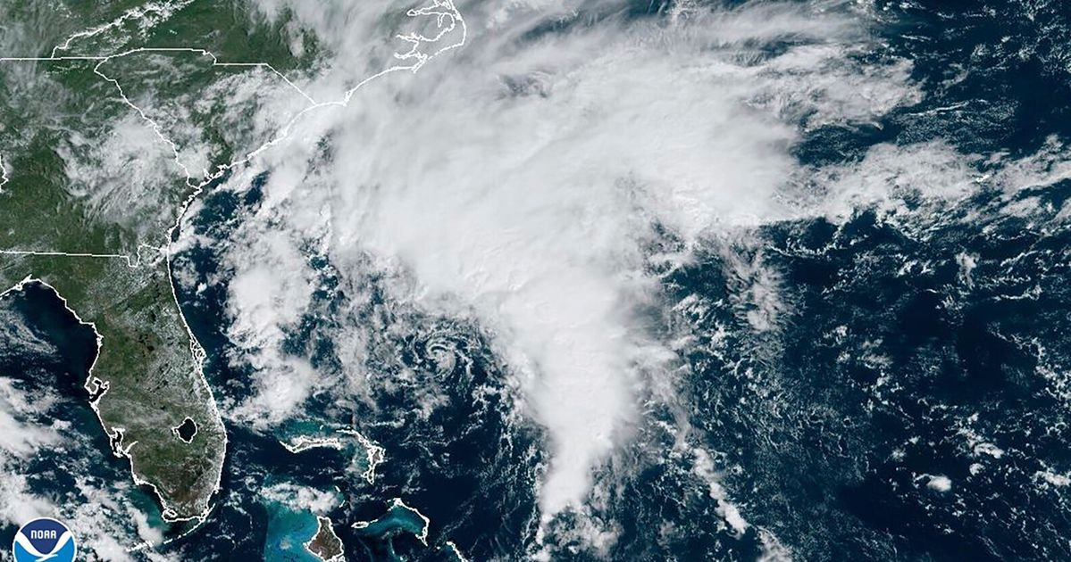 Tropical Storm Ophelia Intensifies Off The East Coast