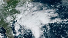 Tropical Storm Ophelia Hits Coastal North Carolina With Flooding And Wind