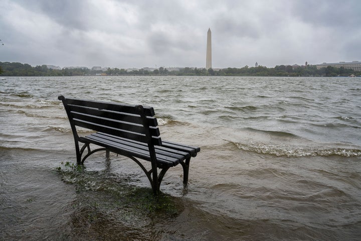 Southern East Coast hit by flooding as Ophelia weakens to tropical  depression and moves north –