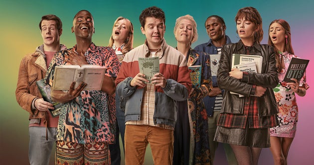 The stars of Sex Education season 4