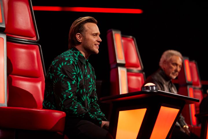 Olly Murs on The Voice UK panel