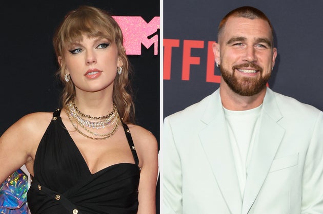 Taylor Swift and Travis Kelce