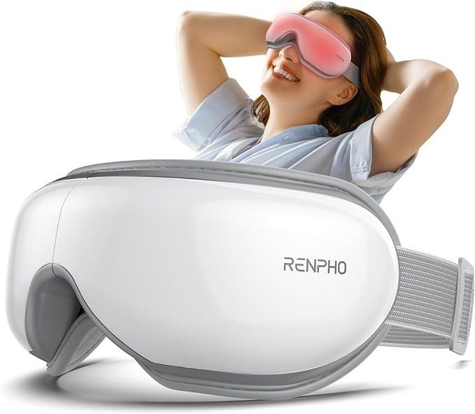 A Renpho heated eye mask and massager