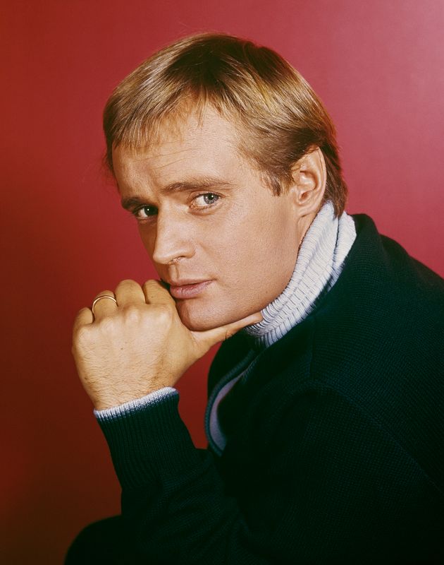 David McCallum in character as Illya Kuryakin