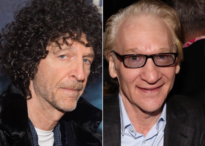 Stern (à esquerda) inicialmente alertou Maher para “calar a boca”, mas falou com ele no fim de semana.