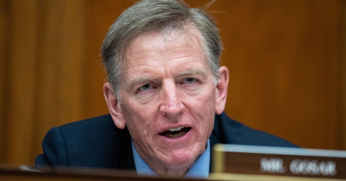 Paul Gosar Just Wrote 3 Homophobic Slurs In 3 Sentences To Rant About Jan. 6