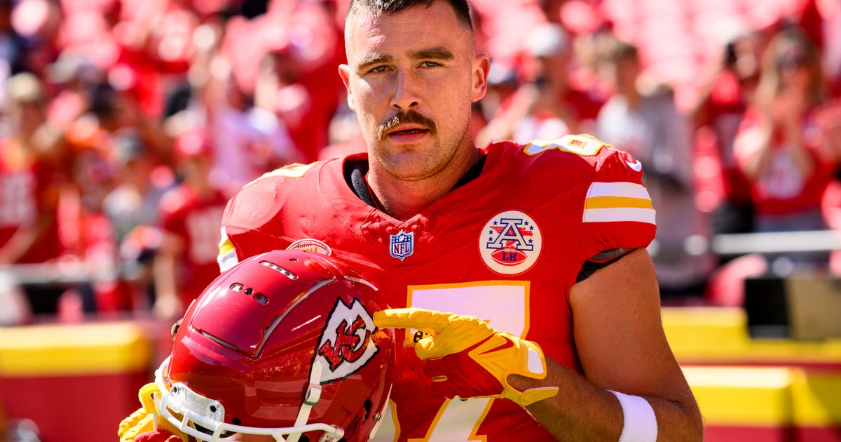 Here's where Swifties can get Travis Kelce's Kansas City Chiefs No. 87  jersey 