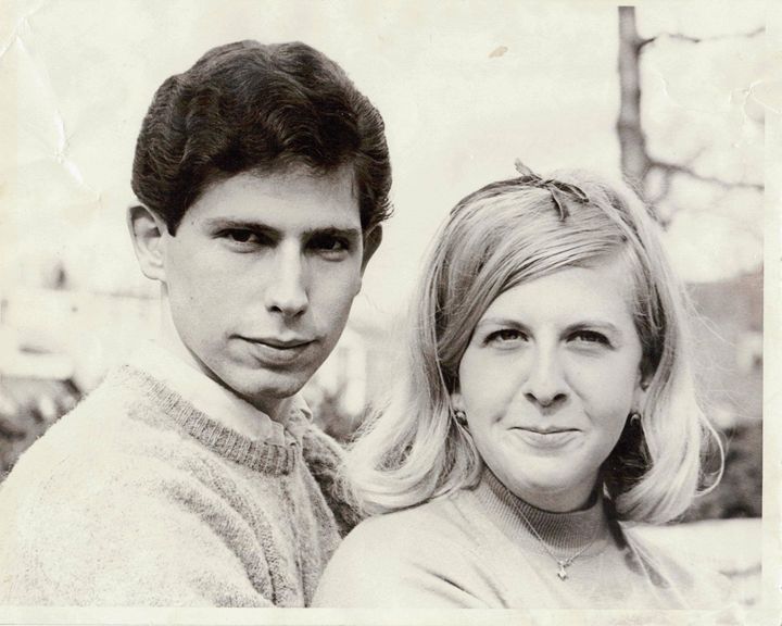 The author and Neil shortly after they met at Ohio State University in 1964. "This was at Mirror Lake, a notorious make-out spot," the author writes.
