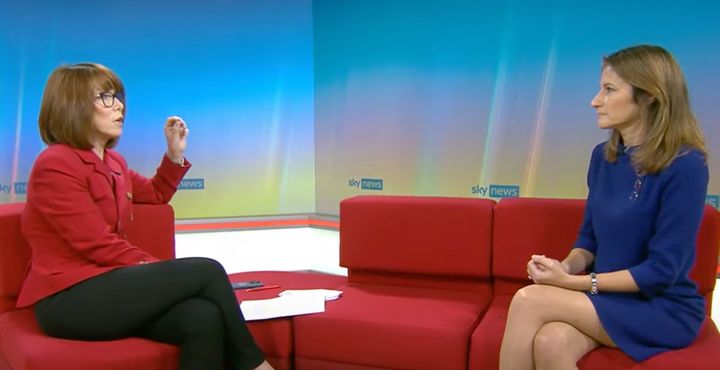 Kay Burley grilled Lucy Frazer on Sky News