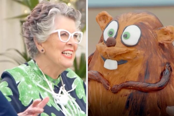 Prue Leith and her new pal Norman
