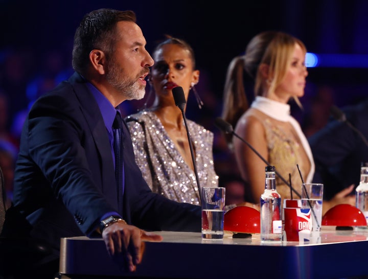 David Walliams on the BGT panel in 2019