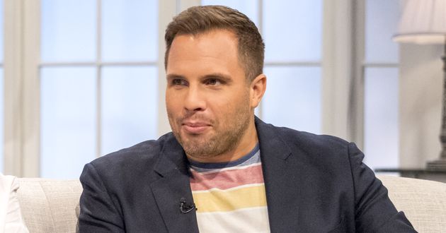 Dan Wootton on the set of Lorraine in 2017.