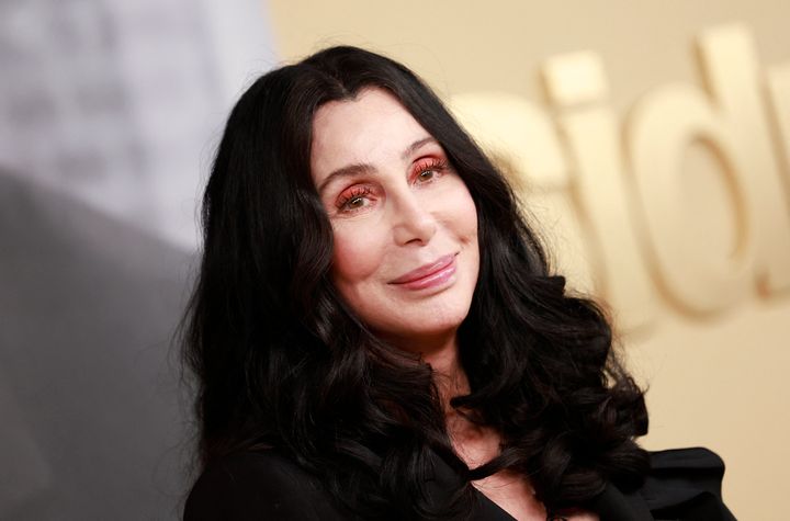 Cher attends the premiere of "Sidney" at the Academy Museum of Motion Pictures in Los Angeles on Sept. 21, 2022.