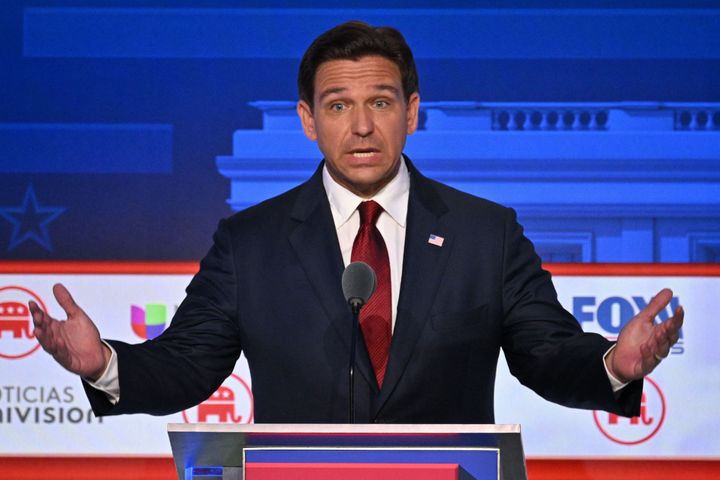 Unlike in the first debate, DeSantis got time to discuss his record and biography. His answer on the rate of Floridians without health insurance caught him flat-footed, though.