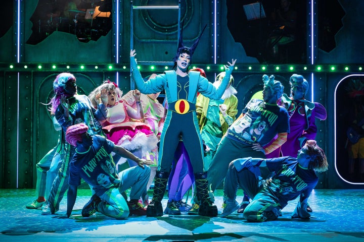 Divina De Campo as Plankton in Spongebob SquarePants: The Musical