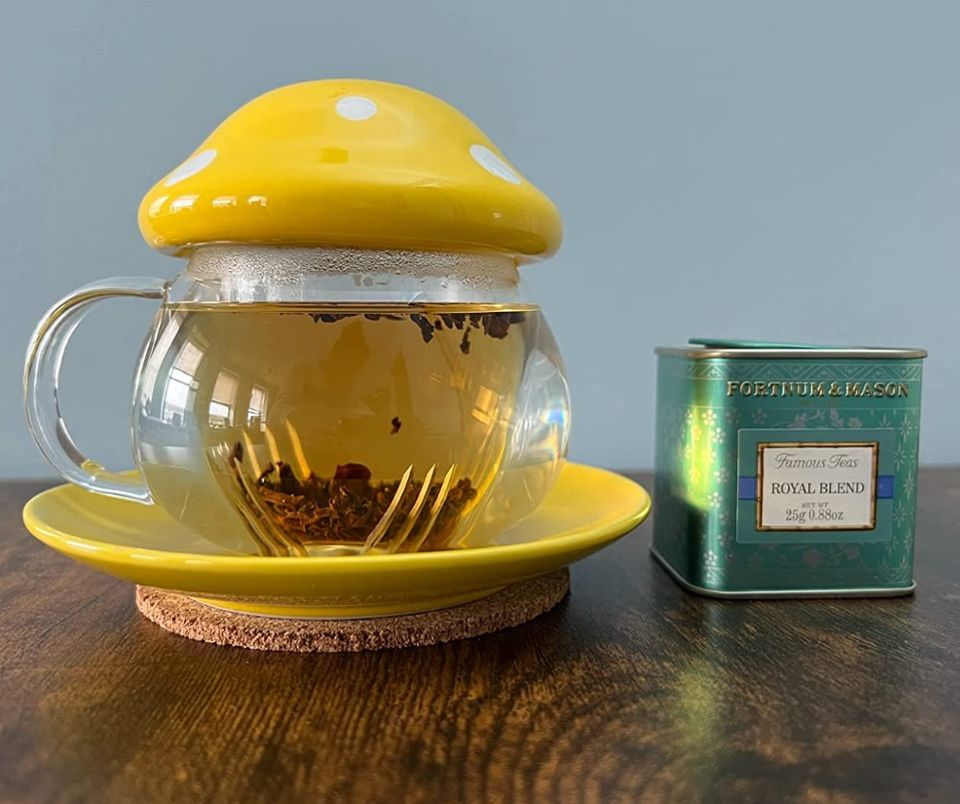 Fortnum & Mason - This hand-blown Elegant Glass Teapot