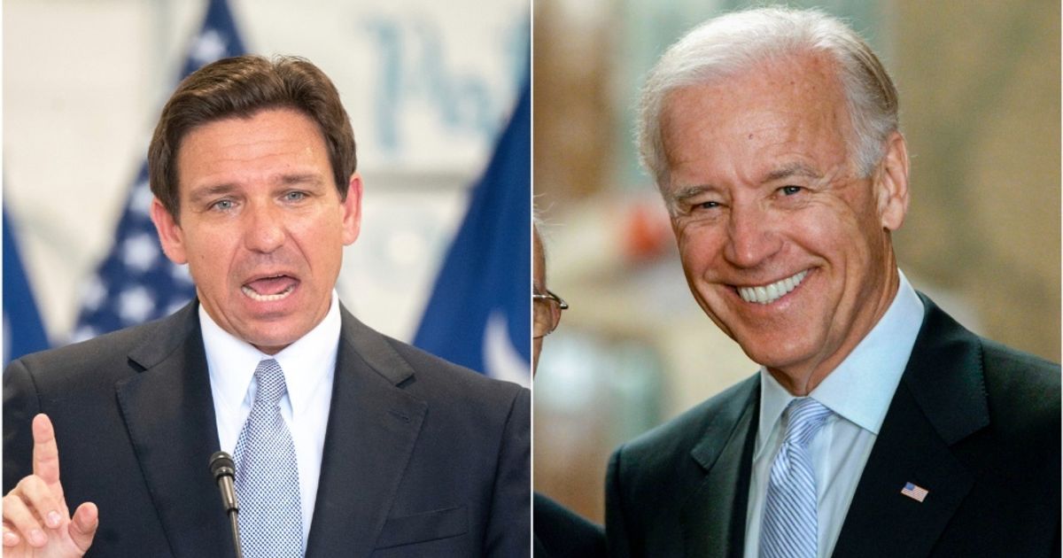 Ron DeSantis Not Happy Joe Biden Turned Him Into A Campaign Ad