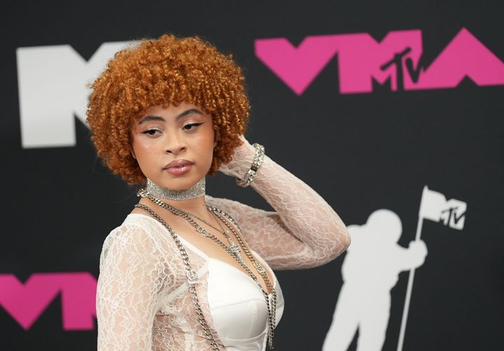 Ice Spice at the VMAs earlier this month