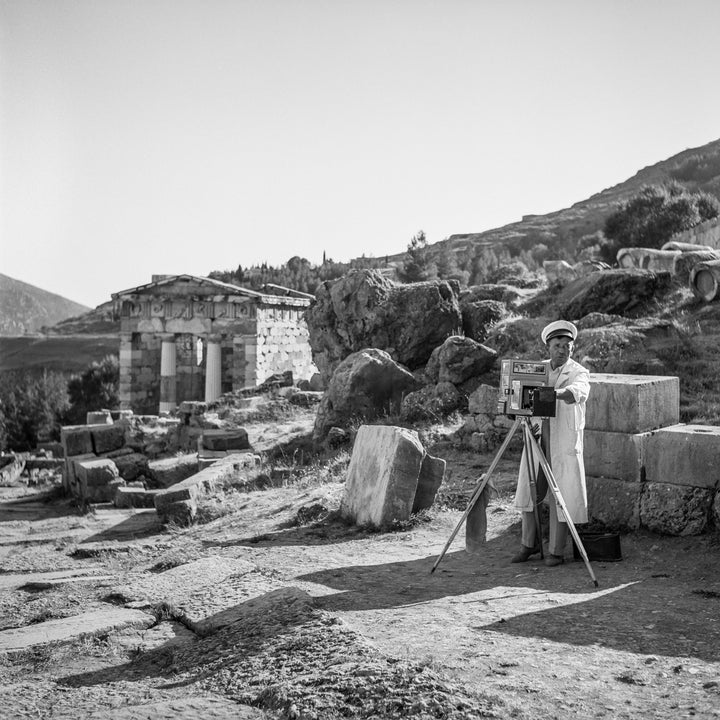 Φωτογράφος στους Δελφούς (Δεκαετία '50)