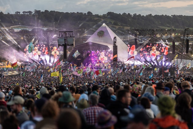 Glastonbury's iconic Pyramid Stage