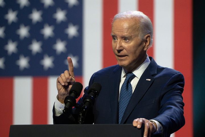 US President Joe Biden was heckled during his most recent speech by an environmentalist.