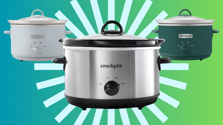 This 4.5-quart Crock-Pot comes in light blue, silver and ponderosa. 