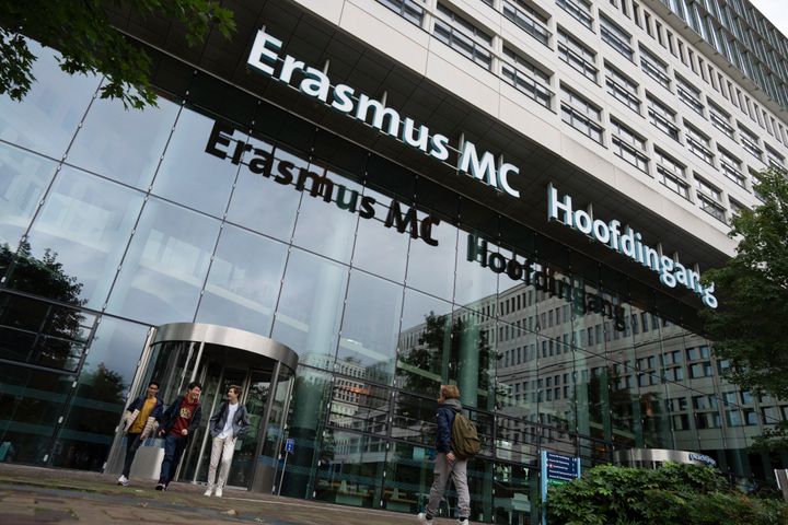 Εξωτερική άποψη του Erasmus Medical Centrum στο κέντρο του Ρότερνταμ, Ολλανδία, Παρασκευή 29 Σεπτεμβρίου 2023.