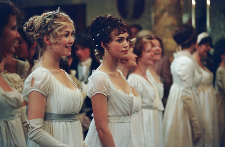 Rosamund Pike and Keira Knightley in 2005's Pride & Prejudice