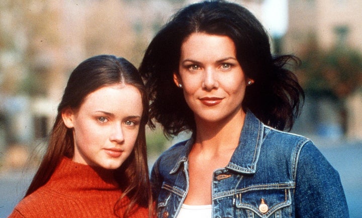 Alexis Bledel and Lauren Graham in Gilmore Girls