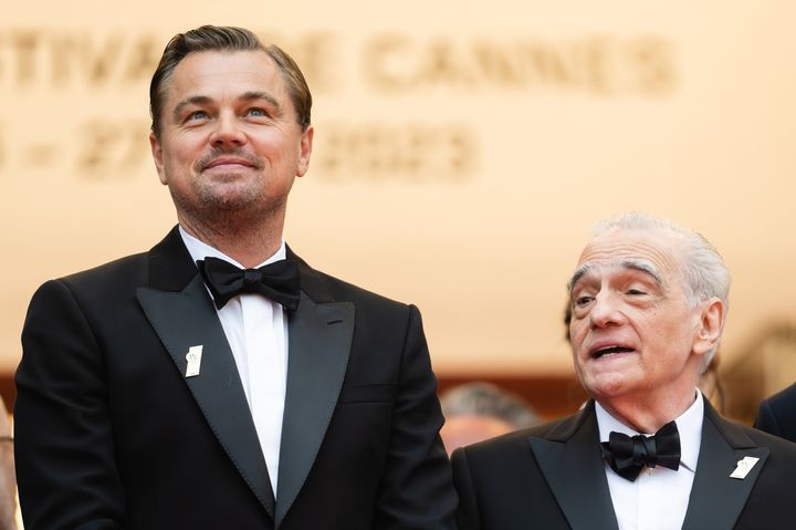 Leonardo DiCaprio and Martin Scorsese in Cannes earlier this year
