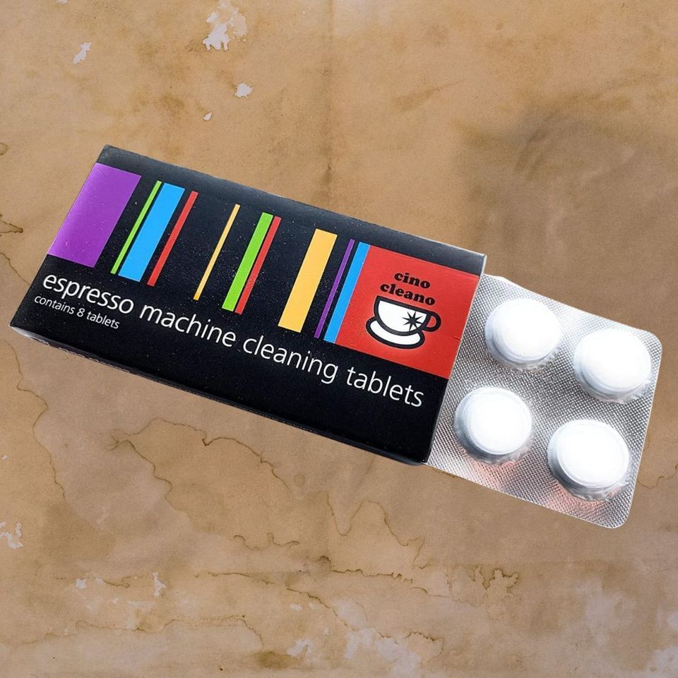 An affordable eight-pack of espresso machine tablets