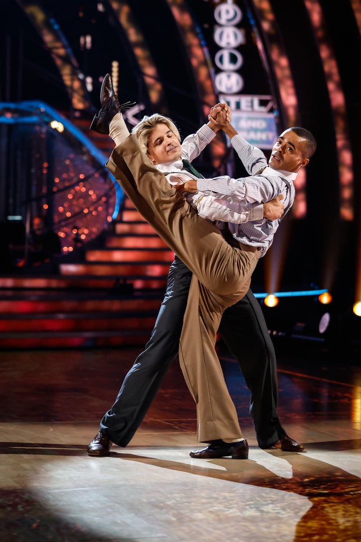 Layton Bromfeild Layton Williams And Nikita Kuzmin's Quickstep Makes Strictly History ...