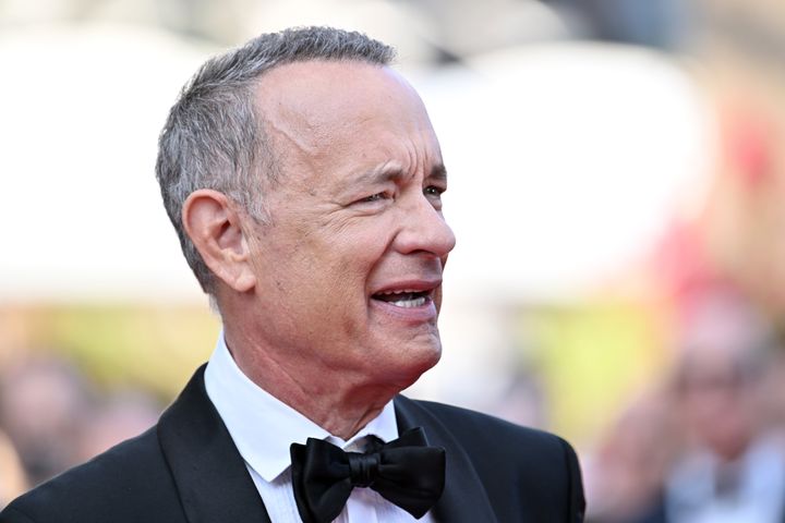 Tom Hanks at the Cannes Film Festival in May