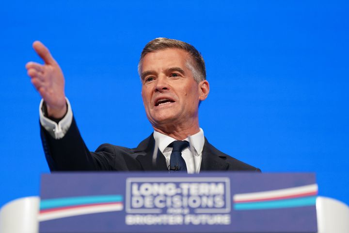 Mark Harper made the bizarre comment in his speech to the Tory conference.