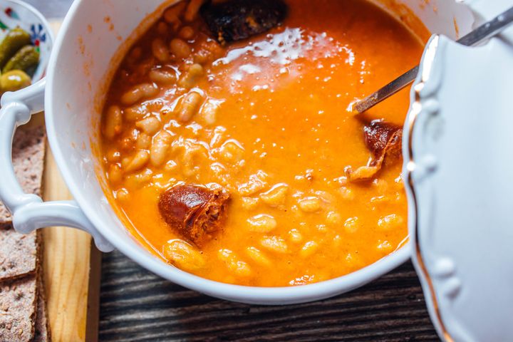 Hearty bean soup recipes are an affordable way to make a meal out of canned beans.