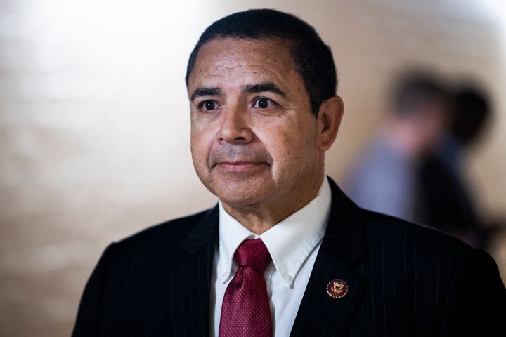 Rep. Henry Cuellar, D-Texas, is seen after a meeting of the House Democratic Caucus in the U.S. Capitol on Wednesday, June 8, 2022. (Tom Williams/CQ-Roll Call, Inc via Getty Images)