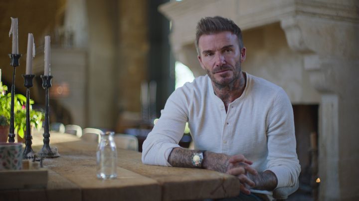 David Beckham as seen in his new Netflix documentary