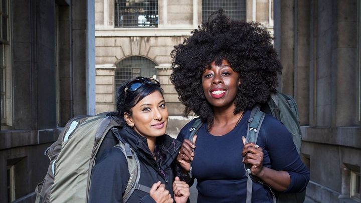 Shameema and Natalie on Race Across The World