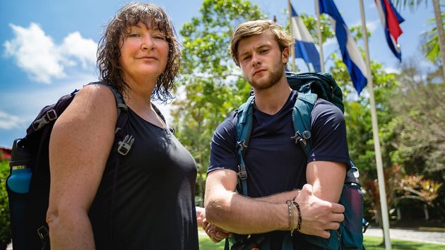 Jo and Sam on Race Across The World