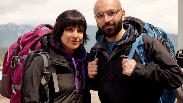 Zainib and Mobeen on Race Across The World