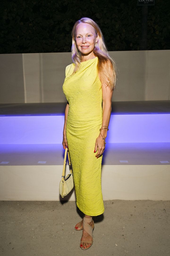 Jamie Lee Curtis Cheers Pamela Anderson For MakeupFree Fashion Week