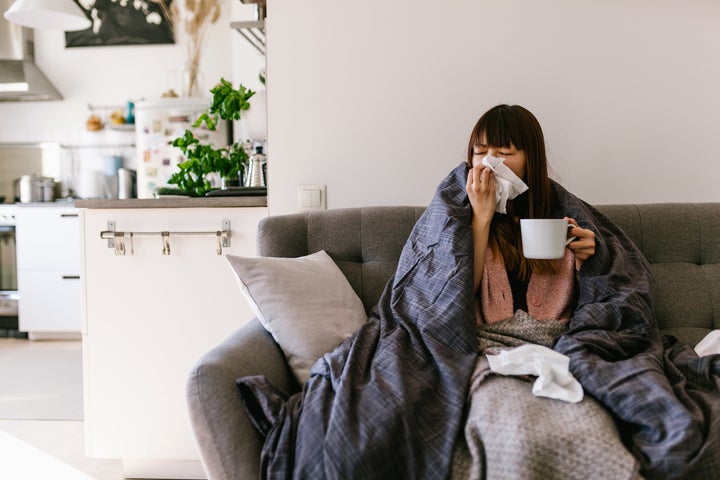 Coffee disrupts your sleep, which is not helpful for someone fighting a cold or flu.