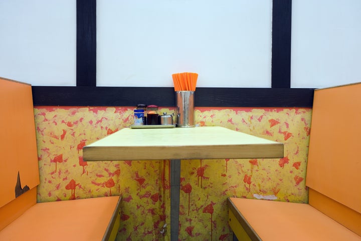 Booth seating can be less accessible for some diners. 