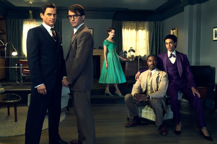 From left: "Fellow Travelers" stars Matt Bomer, Jonathan Bailey, Allison Williams, Jelani Alladin and Noah J. Ricketts.