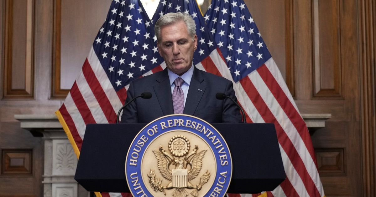 Kevin McCarthy Will Not Run For Speaker Again After Ouster