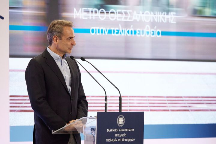 Ο Κυριάκος Μητσοτάκης ανακοίνωσε ότι το Μετρό Θεσσαλονίκης θα παραδοθεί στο επιβατικό κοινό εντός του 2024.