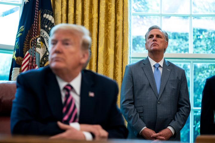 Donald Trump's support for GOP candidates who backed his election lies cost Republicans seats in the 2022 midterms. Those votes may have saved Kevin McCarthy from losing his leadership post as House speaker.