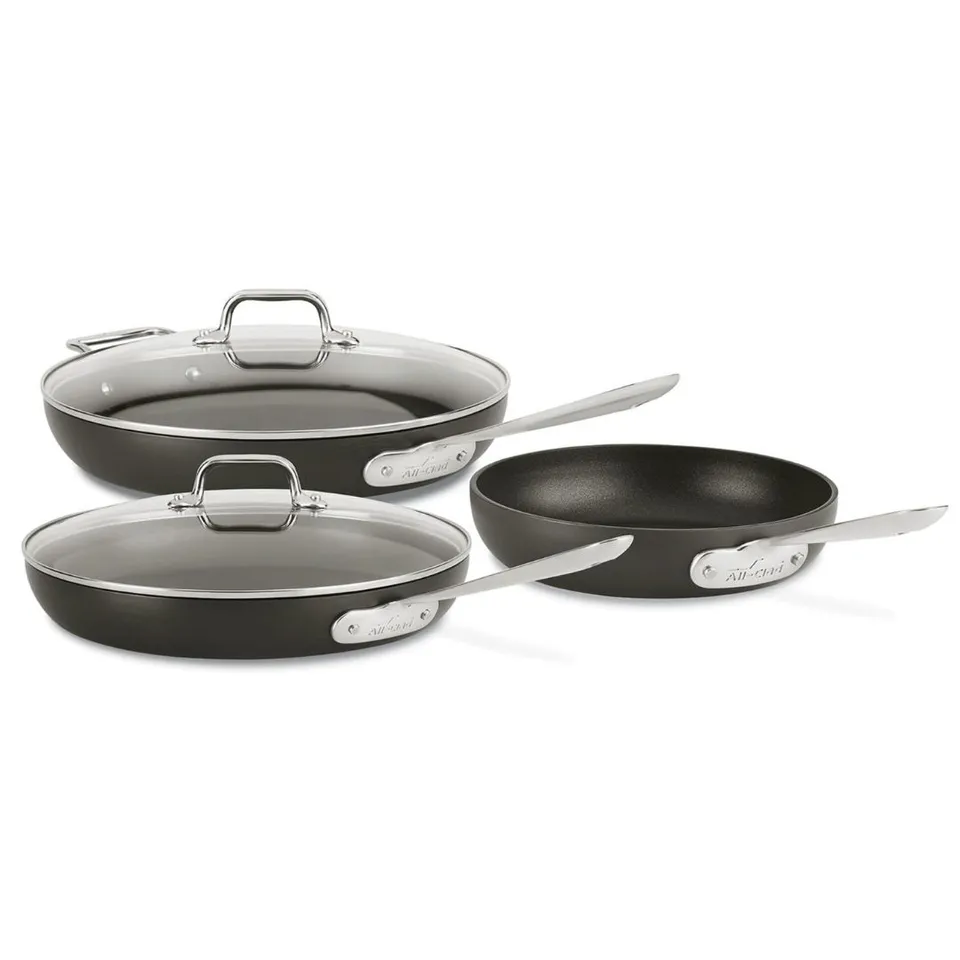 All-Clad HA1 Curated Hard-Anodized Non-Stick Frying Pans, Set of 2 +  Reviews
