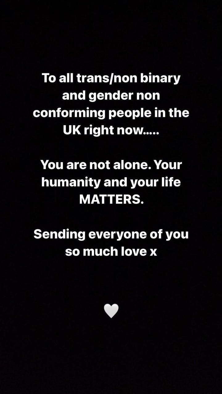 A screenshot of Sam's message